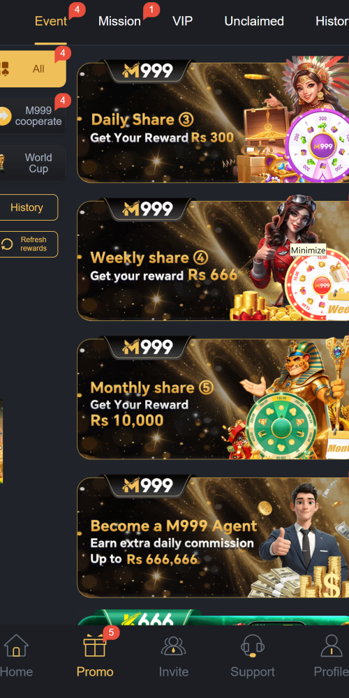 M999 Game Promotions M999 Game Promotions